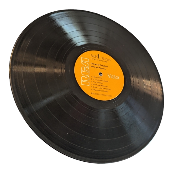 JEFFERSON AIRPLANE Crown Of Creation RCA VICTOR LSP-4058 Vinyl LP Record Album - Picture 3 of 4